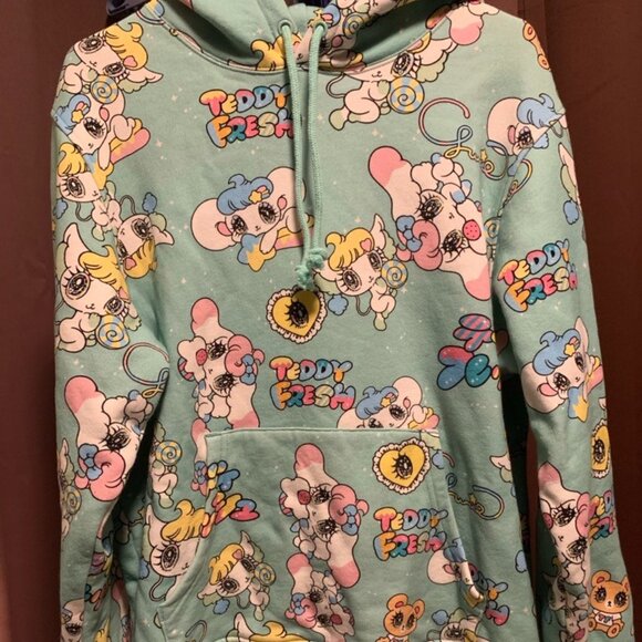 Teddy Fresh x Yurie Sekiya Hoodie [Size S] - Picture 1 of 4